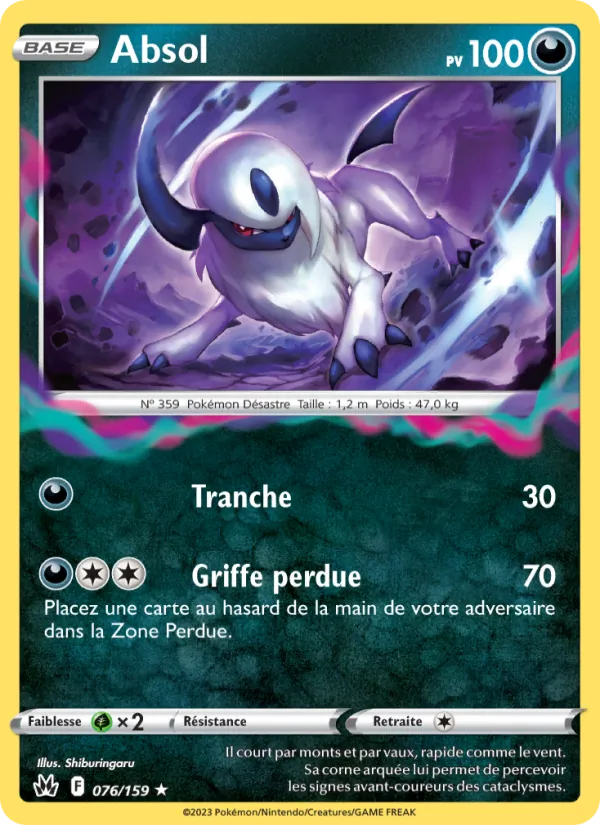 Absol (Zénith Suprême #076/159)