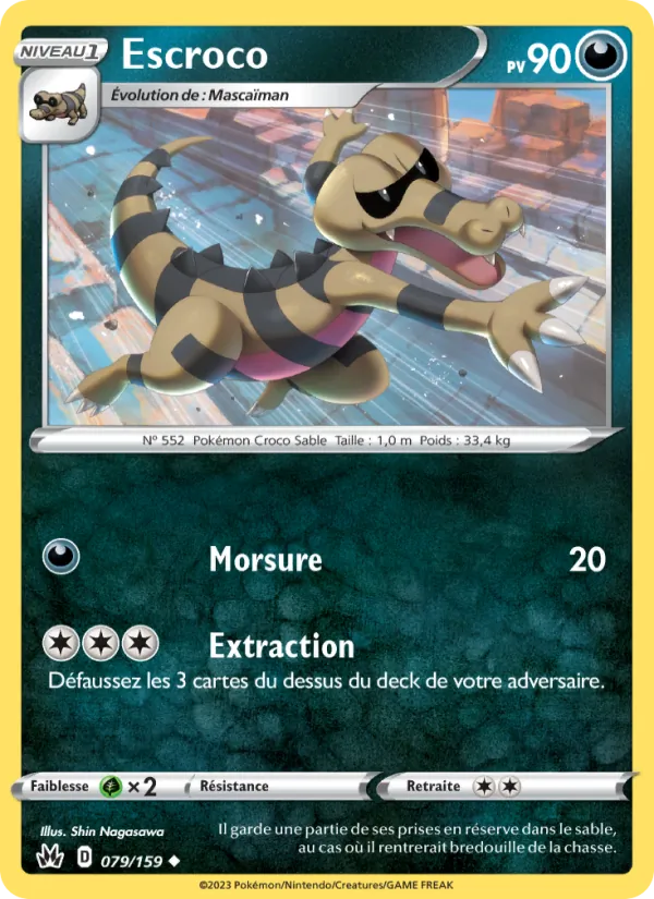Escroco (Crown Zenith #079/159)