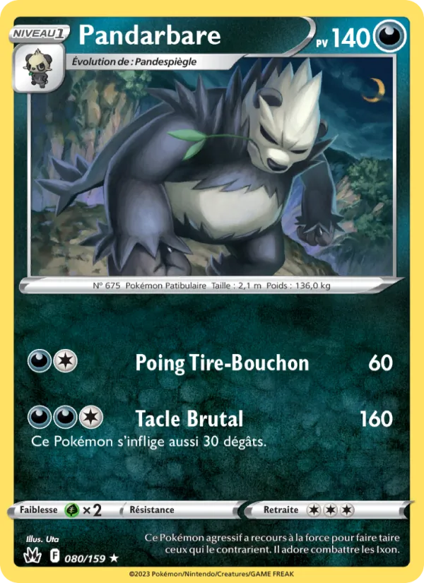 Pandarbare (Crown Zenith #080/159)