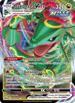 Rayquaza VMAX (Zénith Suprême #102/159)