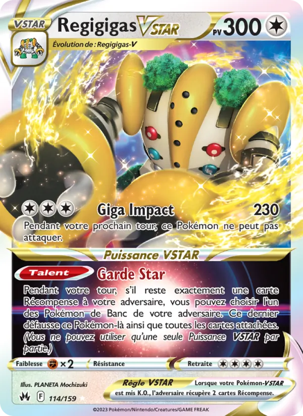 Regigigas VSTAR (Crown Zenith #114/159)