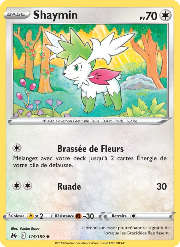 Shaymin (Crown Zenith #115/159)