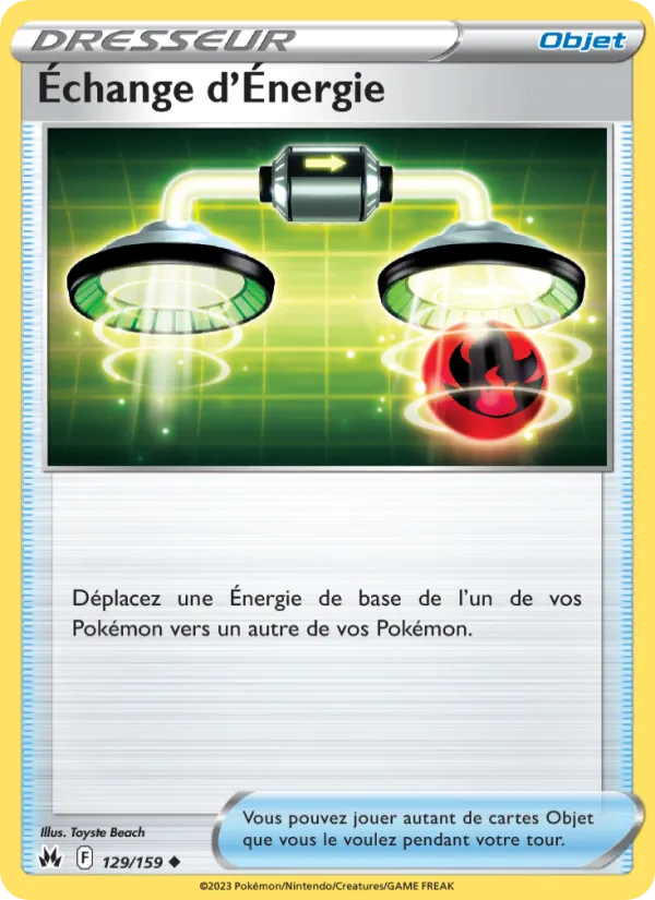 Échange d'Énergie (Crown Zenith #129/159)