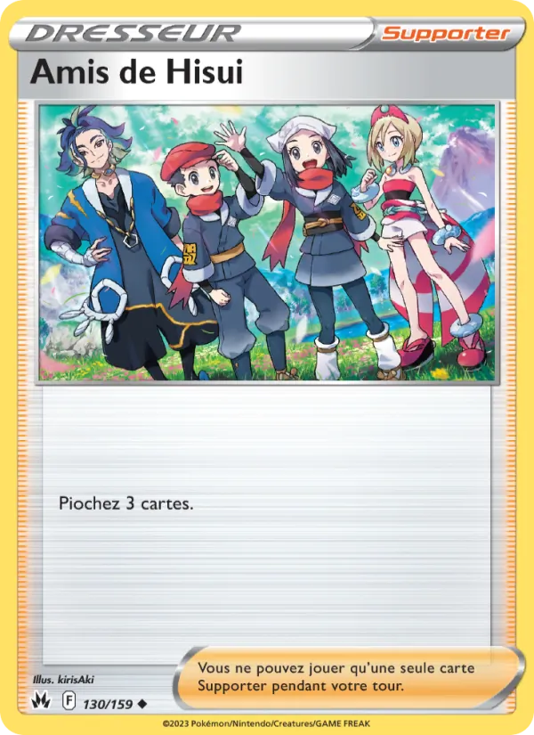 Amis de Hisui (Zénith Suprême #130/159)