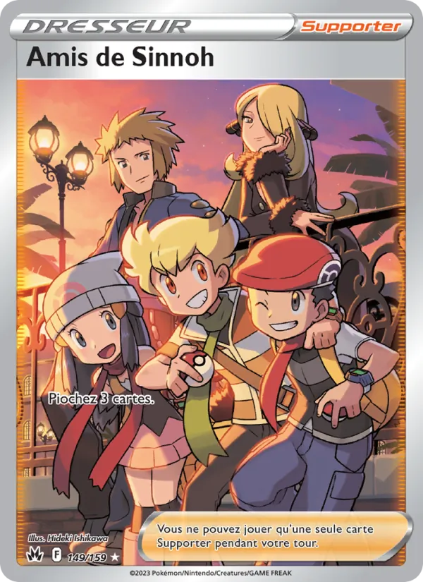 Amis de Sinnoh (Crown Zenith #149/159)