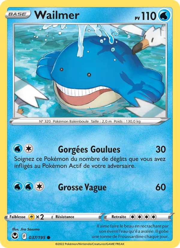 Wailmer (Silver Tempest #037/195)