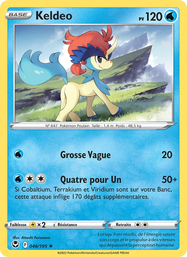 Keldeo (Silver Tempest #046/195)