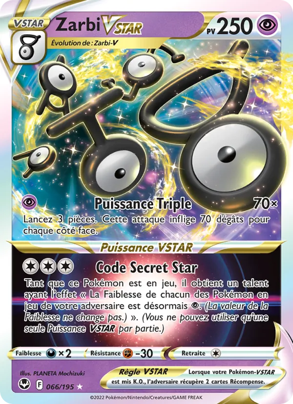 Zarbi VSTAR (Silver Tempest #066/195)