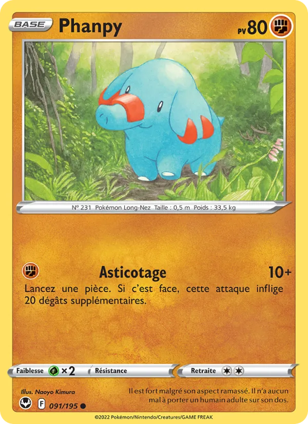 Phanpy (Silver Tempest #091/195)