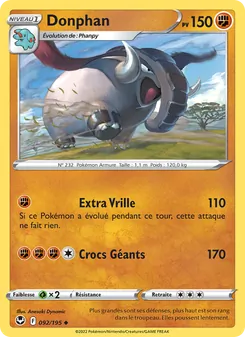 Donphan (Tempête Argentée #092/195)