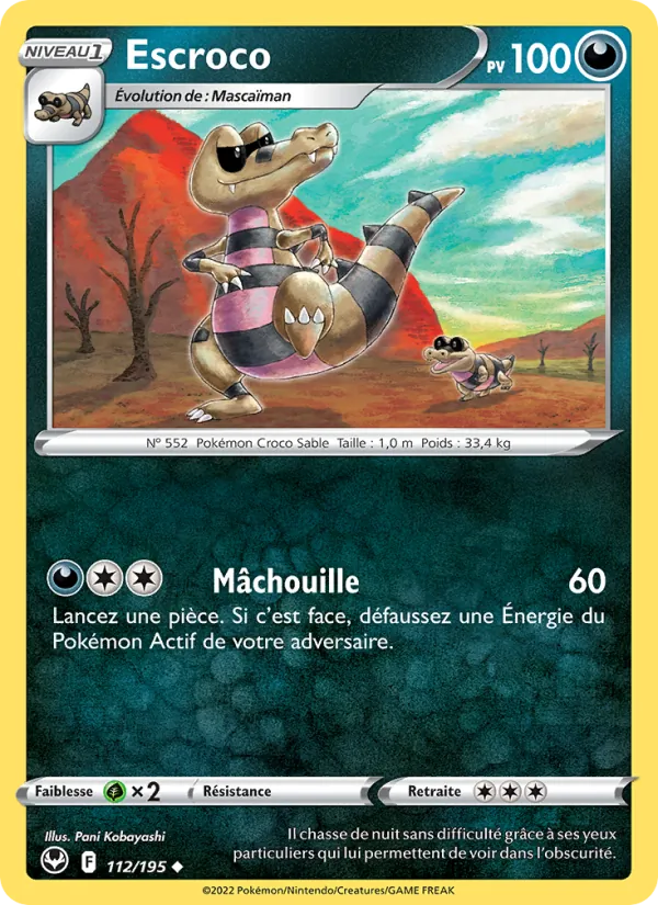 Escroco (Silver Tempest #112/195)