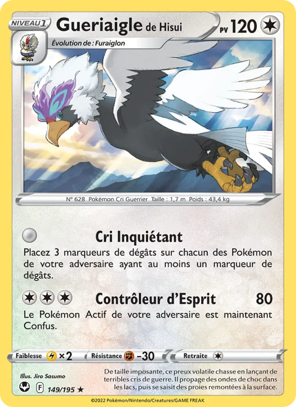 Gueriaigle de Hisui (Silver Tempest #149/195)