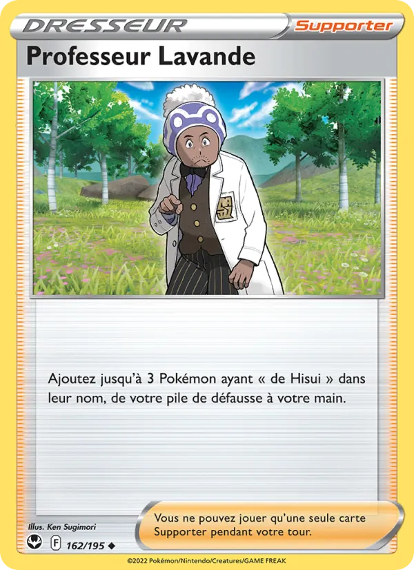 Professeur Lavande (Silver Tempest #162/195)