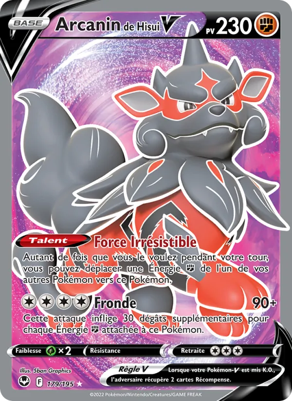 Arcanin de Hisui V (Silver Tempest #179/195)
