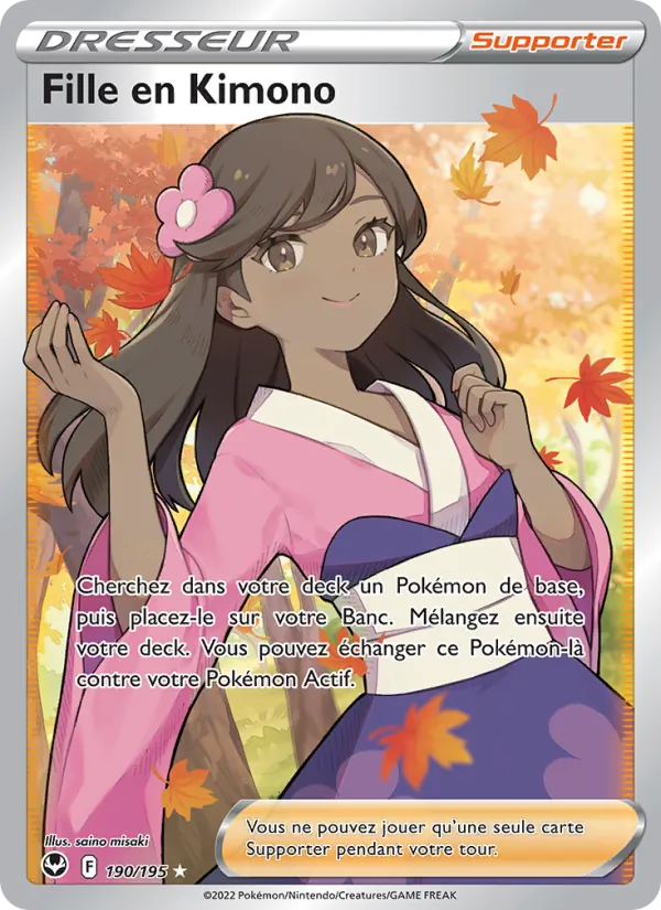 Fille en Kimono (Tempête Argentée #190/195)