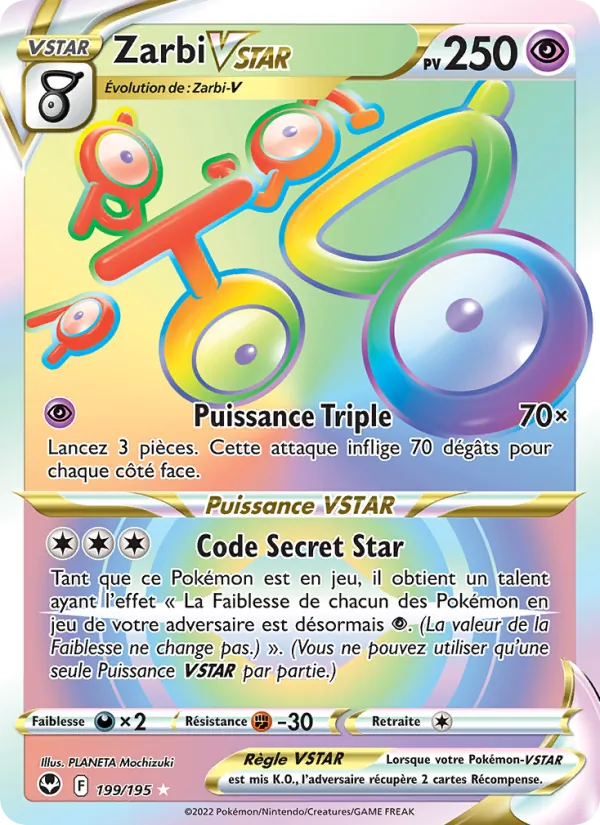 Zarbi VSTAR (Silver Tempest #199/195)