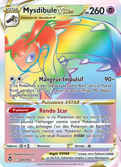 Mysdibule VSTAR (Tempête Argentée #200/195)