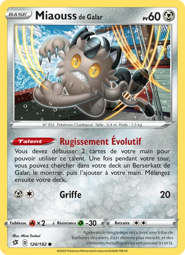 Miaouss de Galar (Rebel Clash #126/192)