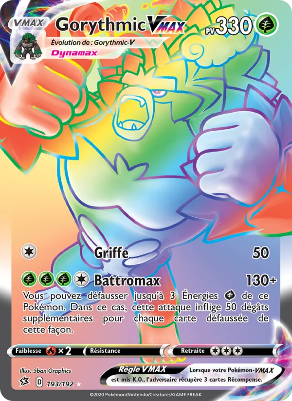 Gorythmic VMAX (Rebel Clash #193/192)