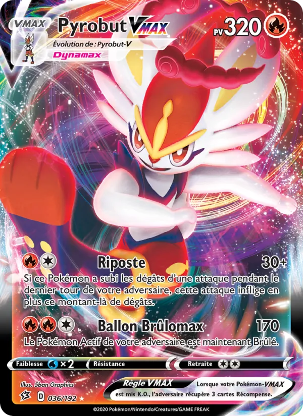 Pyrobut VMAX (Clash des Rebelles #36/192)