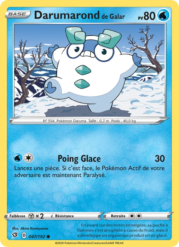 Darumarond de Galar (Clash des Rebelles #47/192)