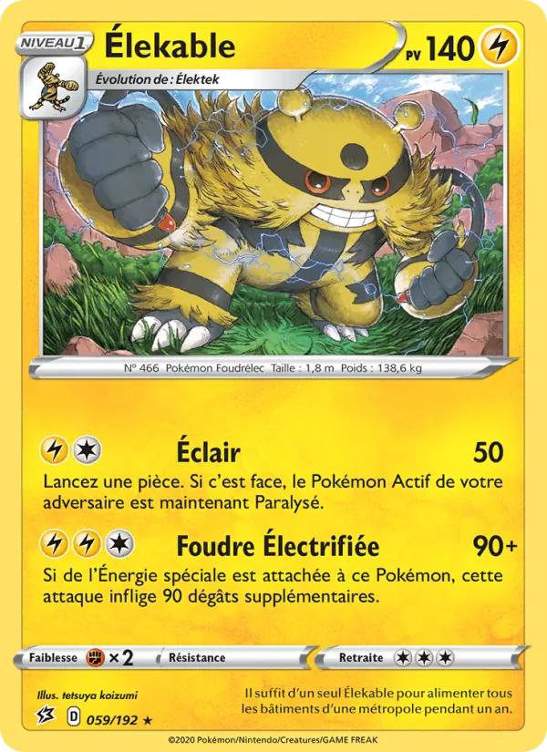 Élekable (Clash des Rebelles #59/192)