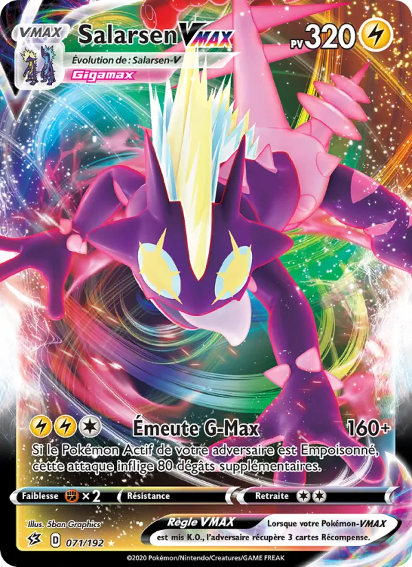 Salarsen VMAX (Rebel Clash #71/192)