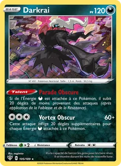 Darkrai (Ténèbres Embrasées #105/189)