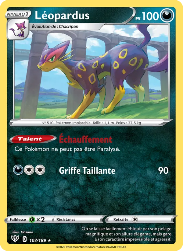 Léopardus (Darkness Ablaze #107/189)