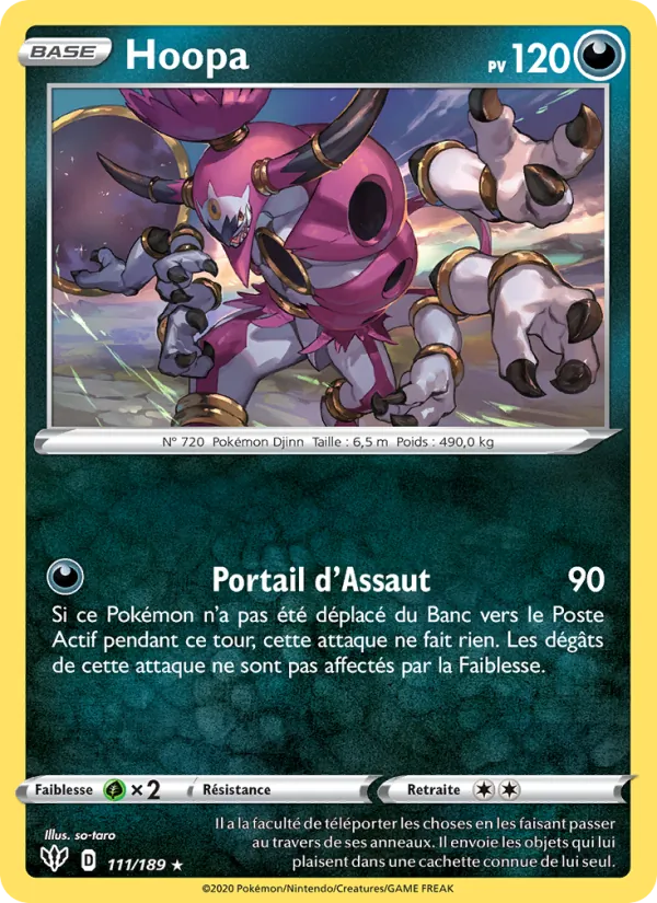Hoopa (Ténèbres Embrasées #111/189)