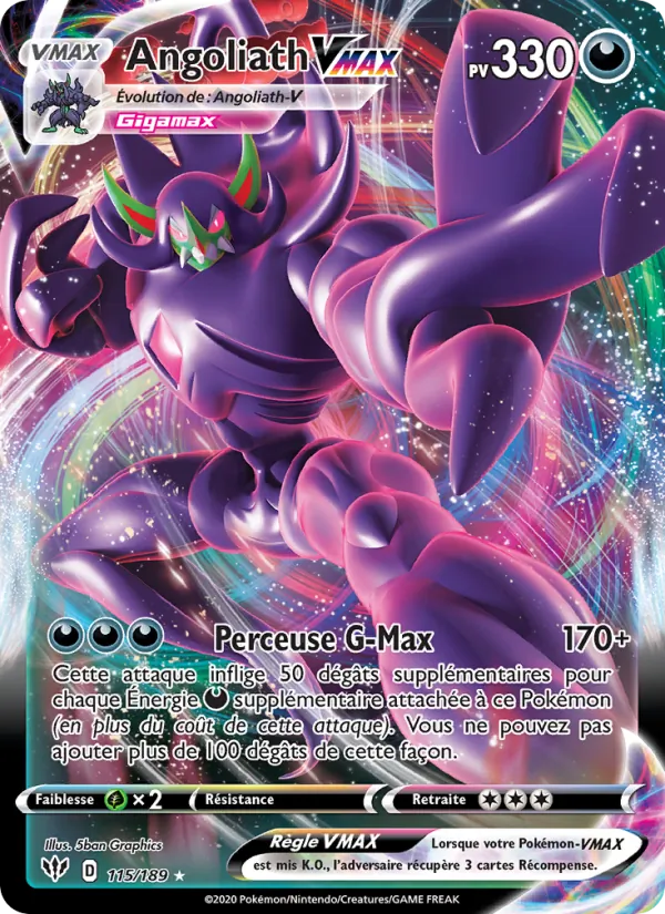Angoliath VMAX (Darkness Ablaze #115/189)