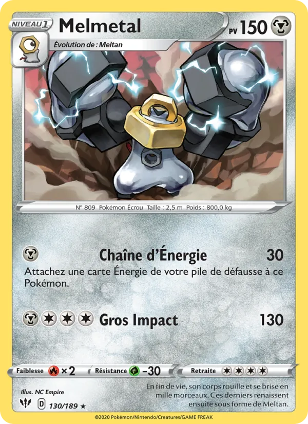 Melmetal (Ténèbres Embrasées #130/189)