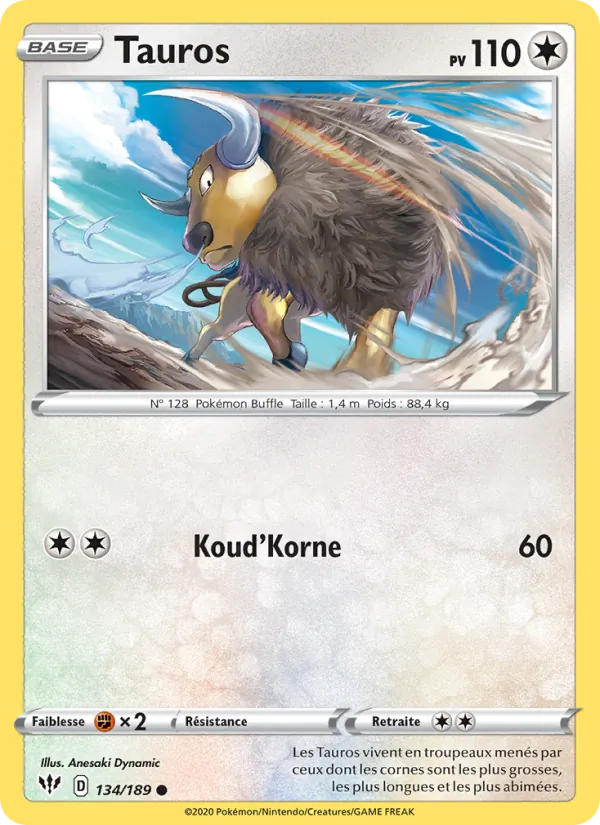 Tauros (Darkness Ablaze #134/189)