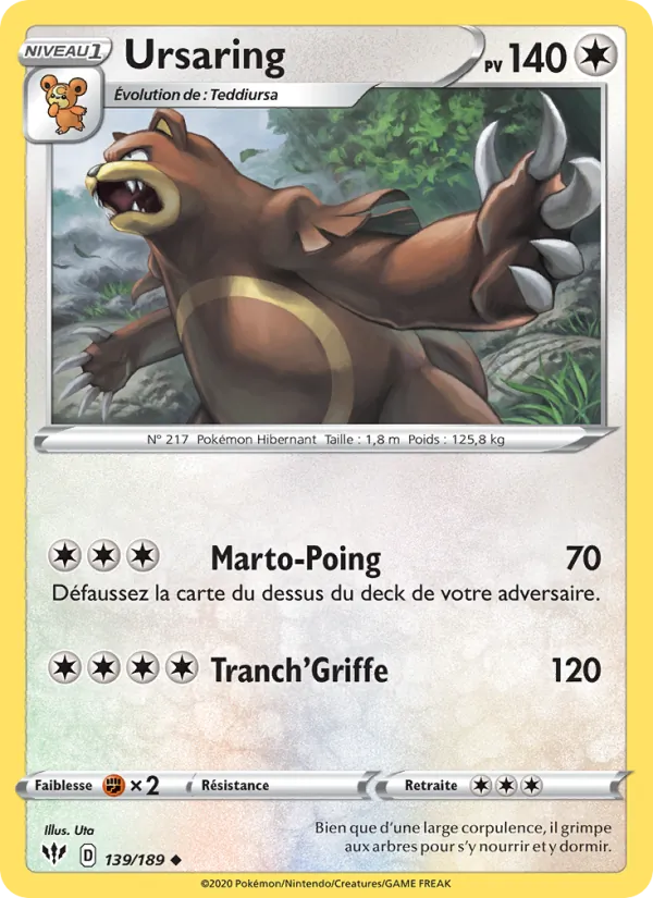 Ursaring (Darkness Ablaze #139/189)