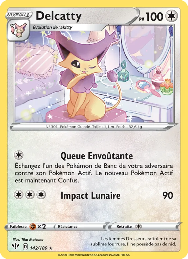 Delcatty (Ténèbres Embrasées #142/189)