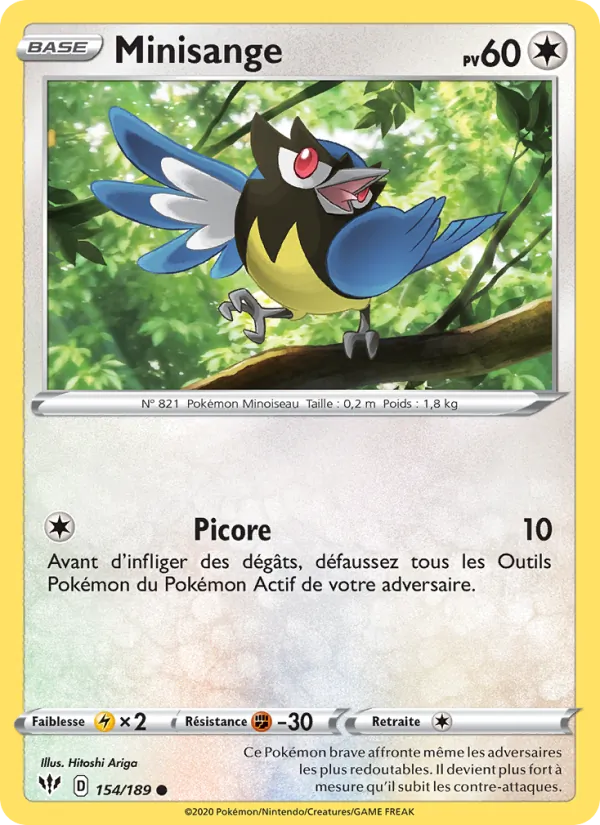 Minisange (Ténèbres Embrasées #154/189)