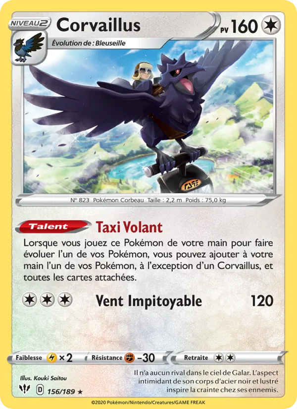 Corvaillus (Ténèbres Embrasées #156/189)