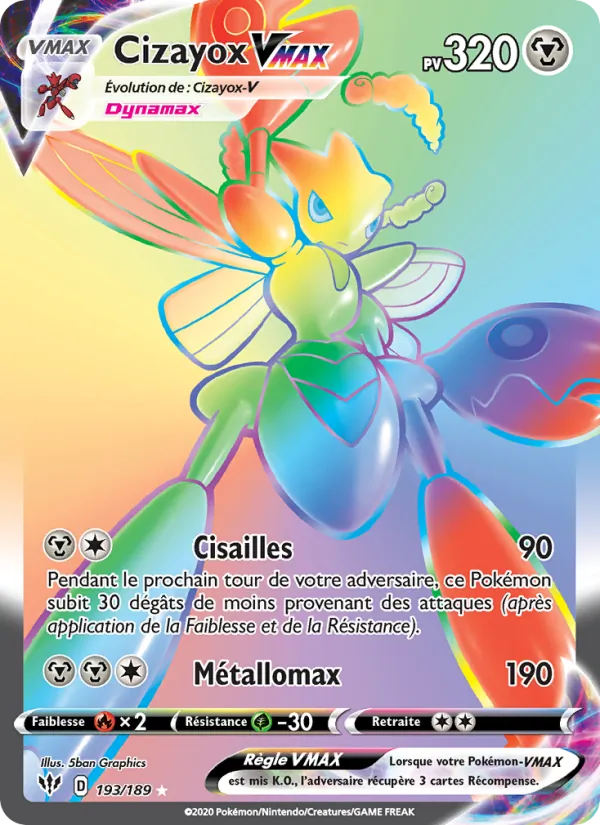 Cizayox VMAX (Darkness Ablaze #193/189)
