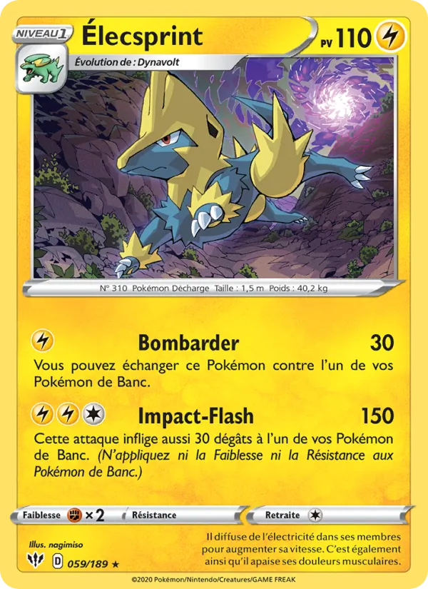 Élecsprint (Darkness Ablaze #59/189)