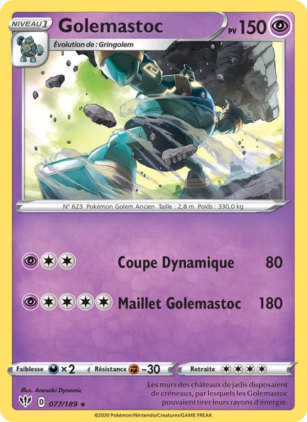 Golemastoc (Ténèbres Embrasées #77/189)