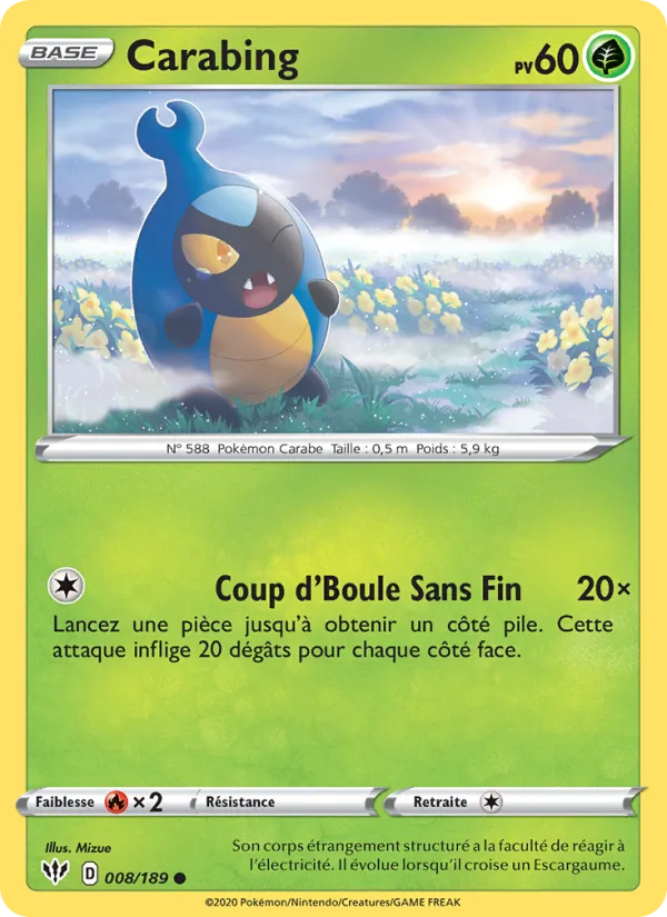 Carabing (Ténèbres Embrasées #8/189)