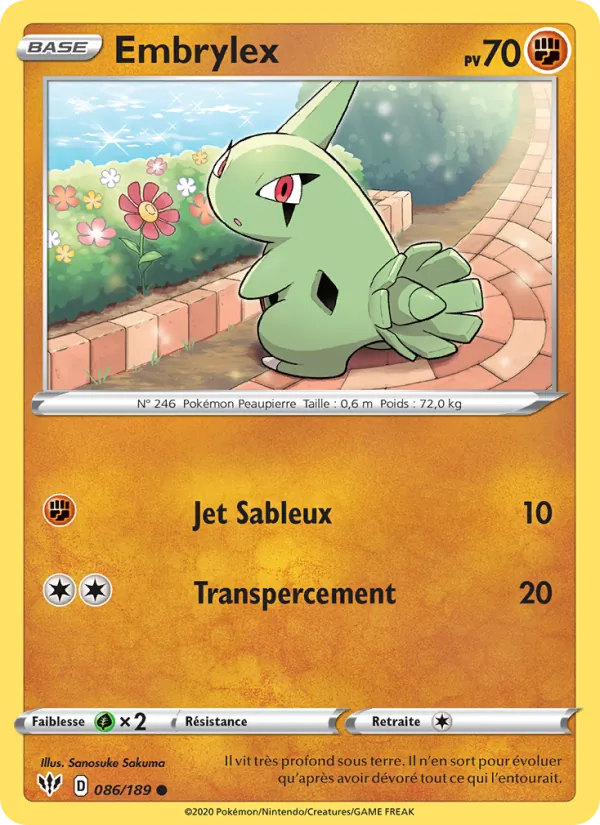Embrylex (Ténèbres Embrasées #86/189)