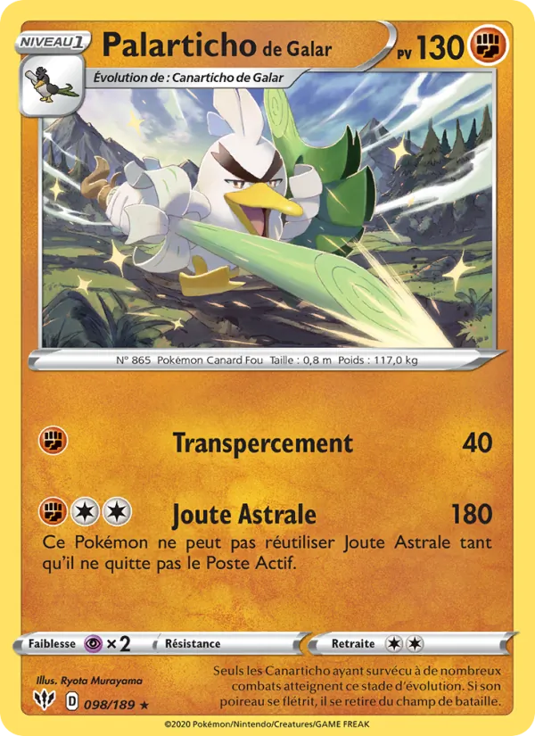 Palarticho de Galar (Darkness Ablaze #98/189)