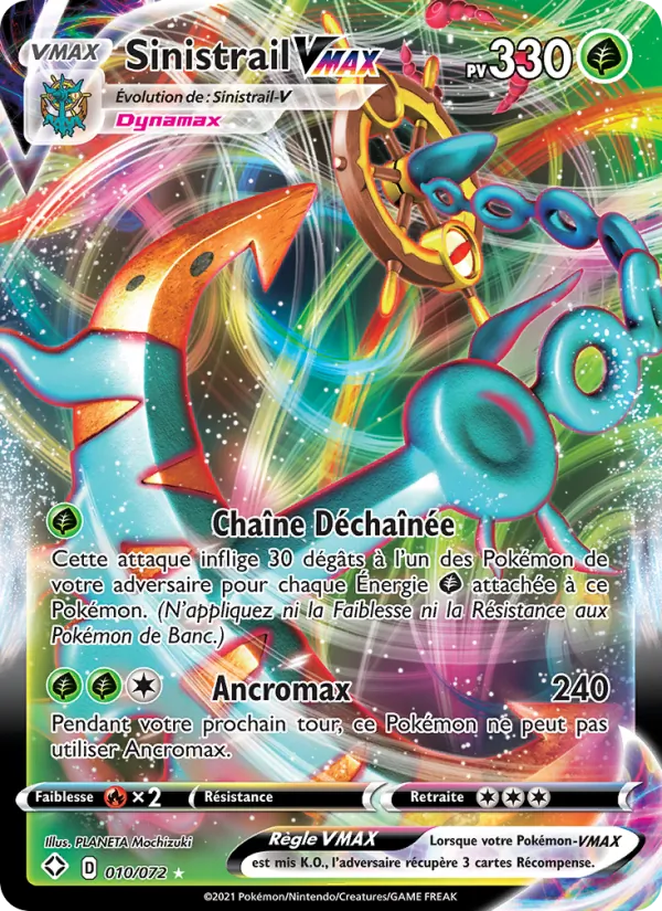Sinistrail VMAX (Shining Fates #10/72)