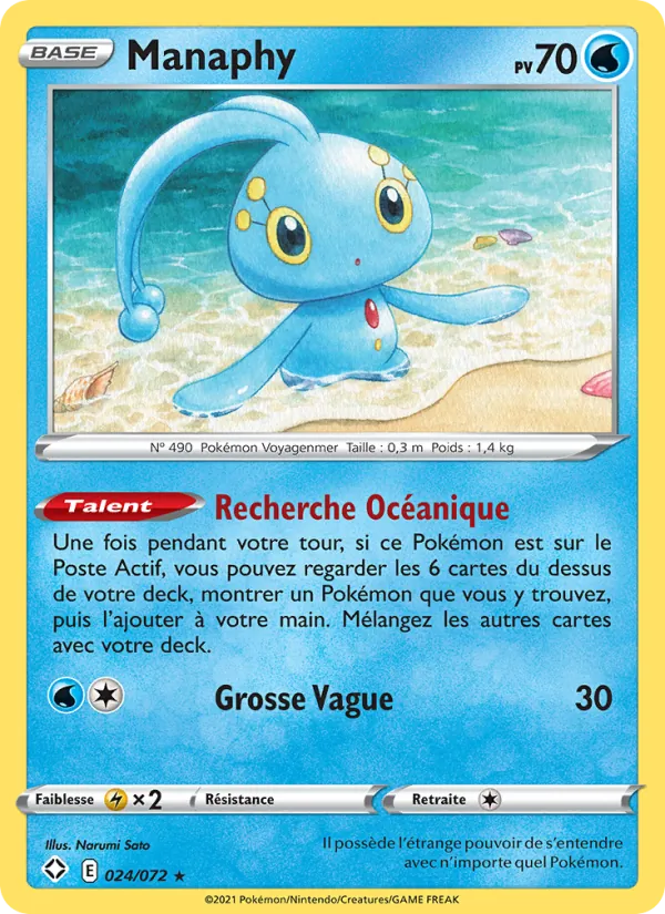 Manaphy (Destinées Radieuses #24/72)