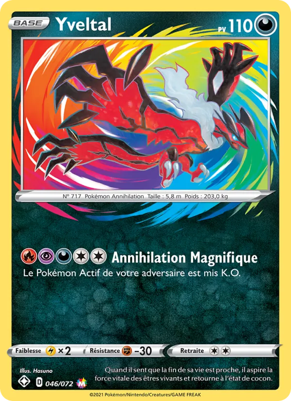 Yveltal (Destinées Radieuses #46/72)