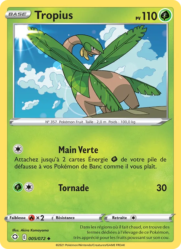 Tropius (Shining Fates #5/72)