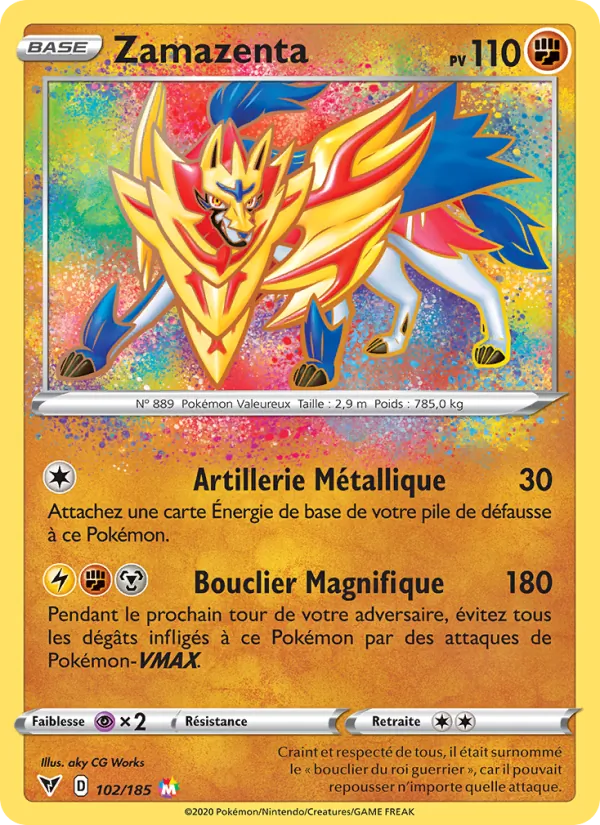 Zamazenta (Voltage Éclatant #102/185)