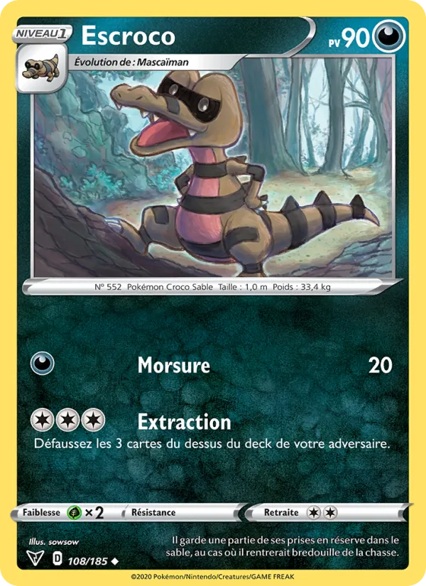 Escroco (Vivid Voltage #108/185)