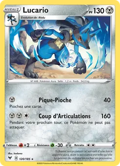 Lucario (Voltage Éclatant #120/185)